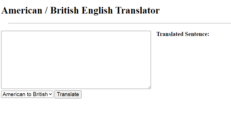 American British Translator