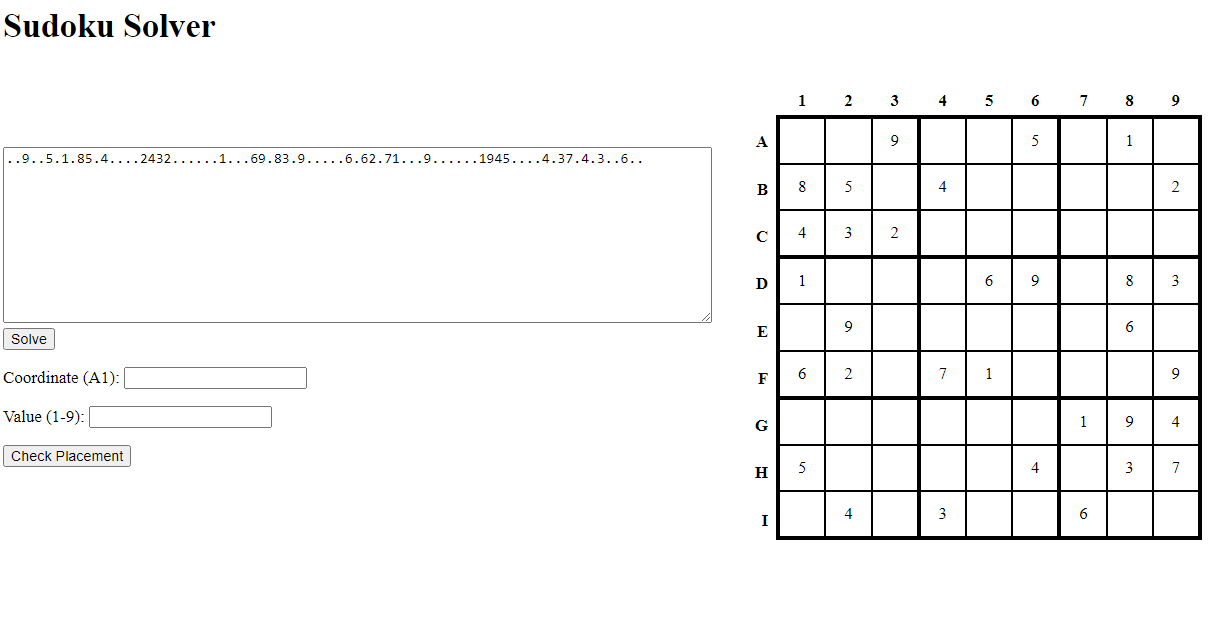 Sudoku Solver